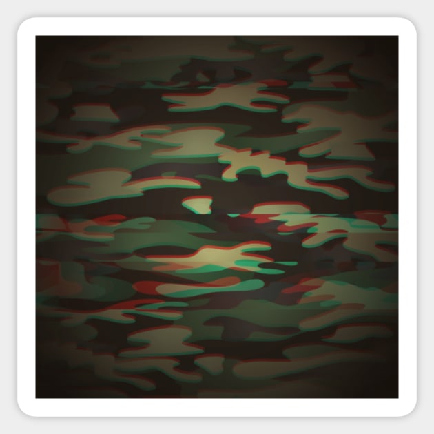 Camouflage Sticker by Up Jacket